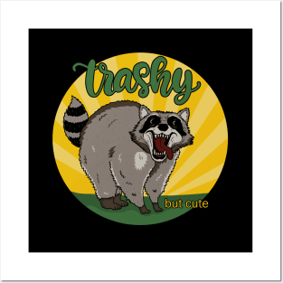 Raccoon - Trashy but cute Posters and Art